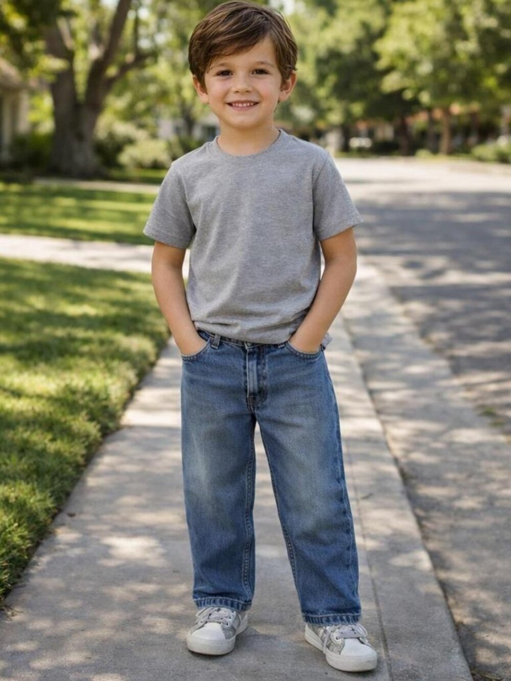 Levi's 550 Jeans Size Boys' 10 Slim 23" X 25"